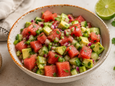 Watermelon Jalapeño Vegan Ceviche